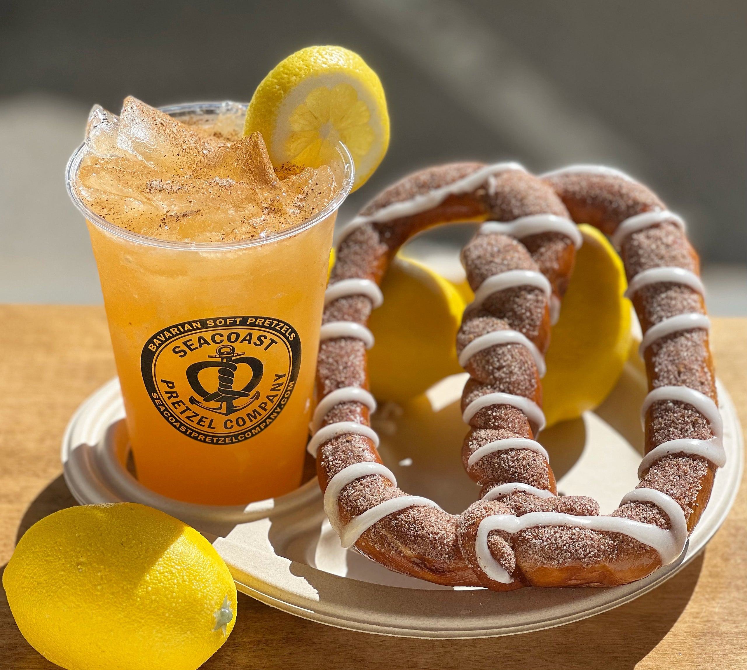 Pumpkin Spice Soft Pretzel SEACOAST PRETZEL COMPANY